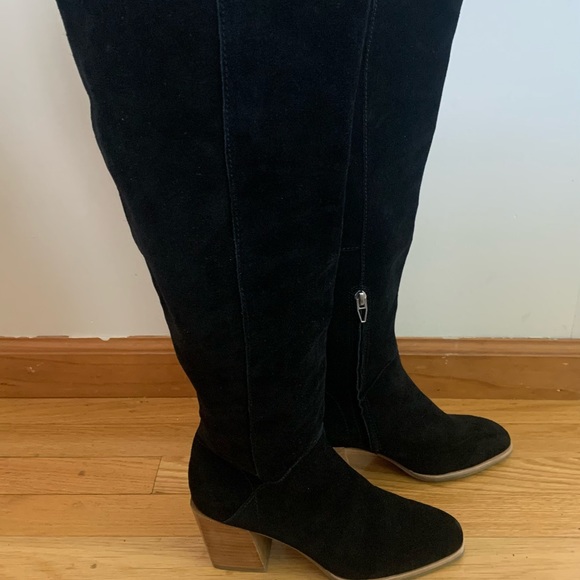 NEW!!Dylan Tall Boots in Black Leather size 7 NEW!!!! - Picture 8 of 9